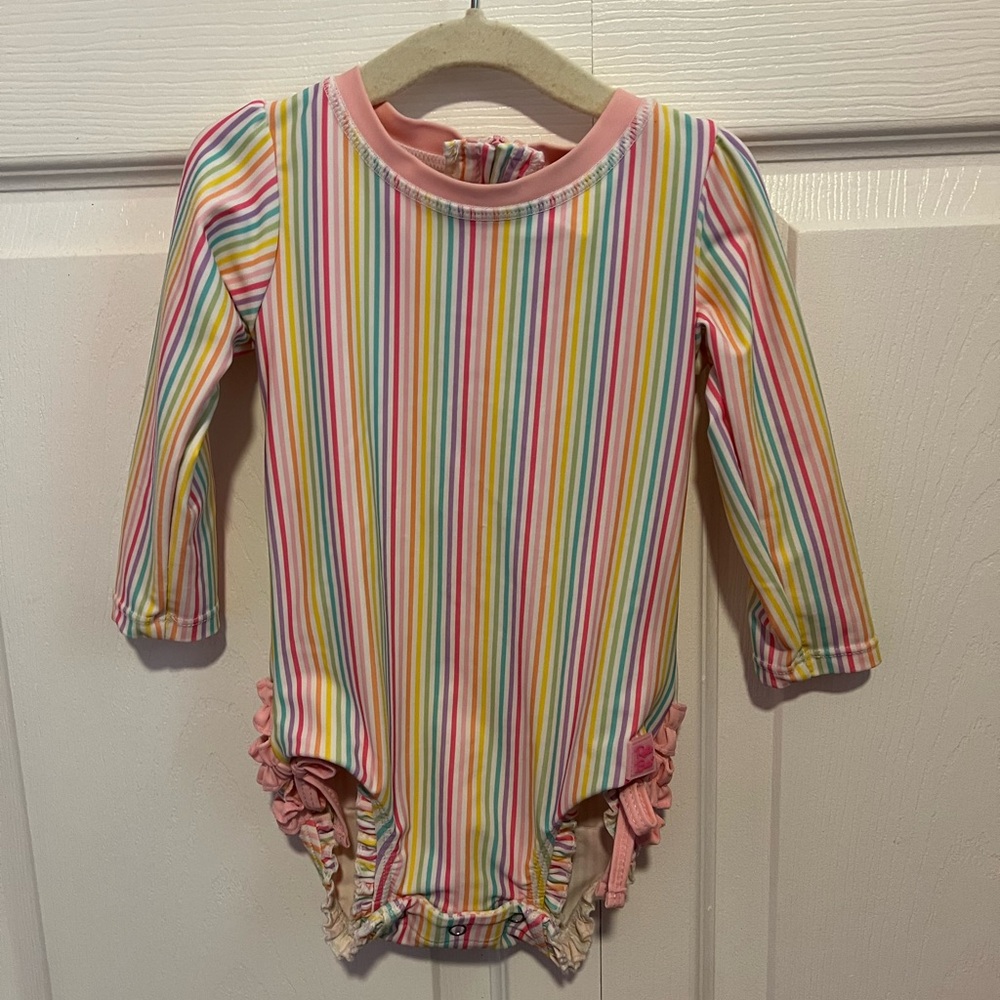 Ruffle butts one piece bathing suite